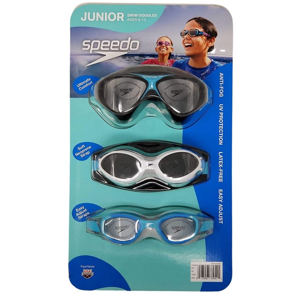 Speedo - Lunettes de natation junior (6-14 ans)