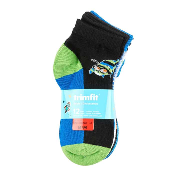 Trimfit - Boy's Socks, 12 Pack