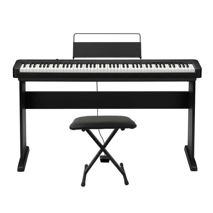 Casio - Piano numérique ultra compact à 88 notes avec banc CDPS110BCSAB