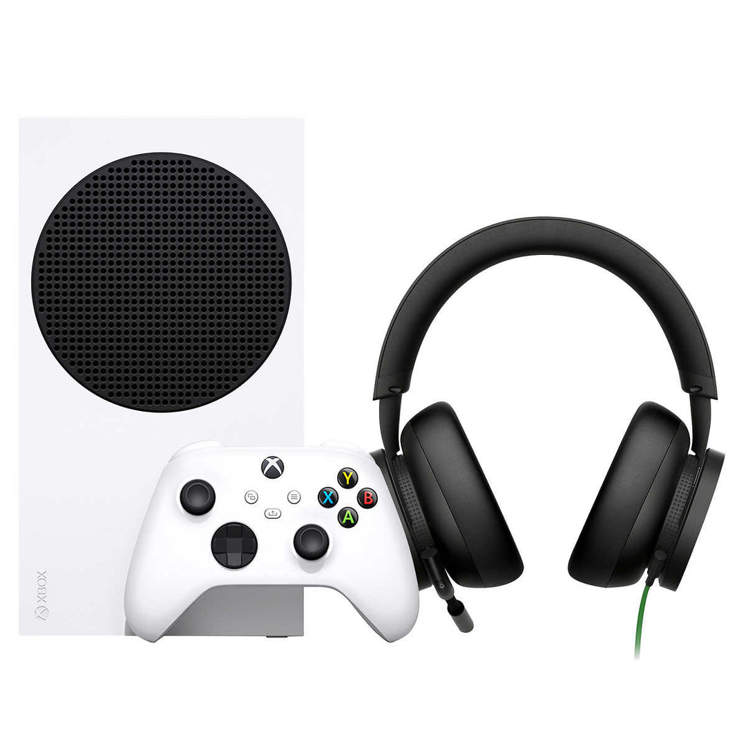 XBOX - Xbox Series S and Stereo Headset Bundle