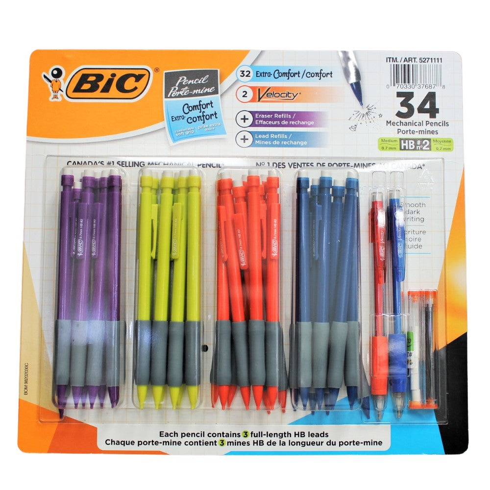 BIC - 34 Mechanical pencils medium 0.7 mm - HB #2