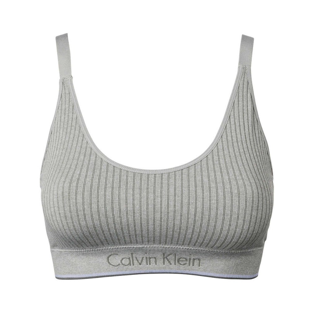 Grey calvin klein bra cheap