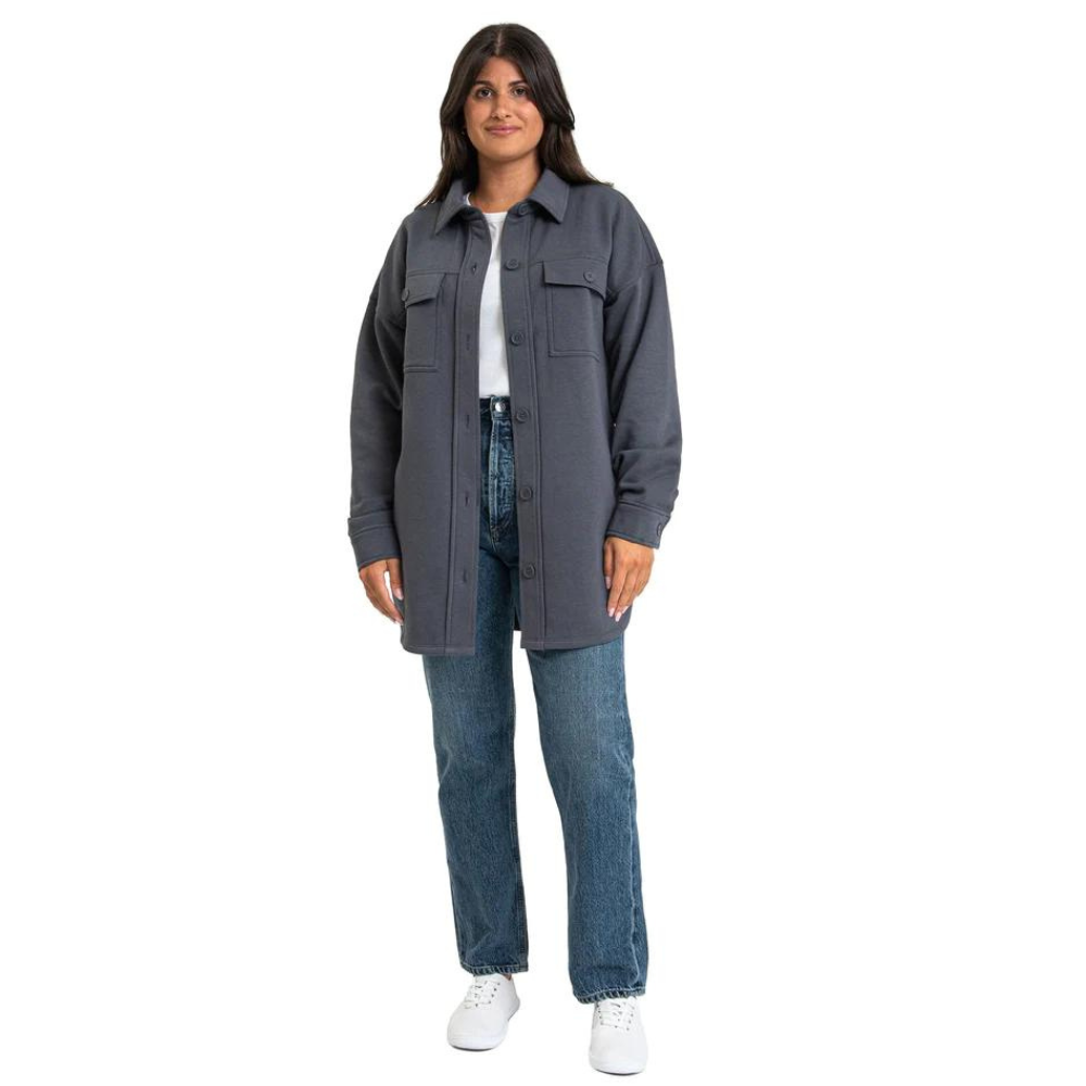 Lazypants - Women's 'Shacket' Fleece Jacket