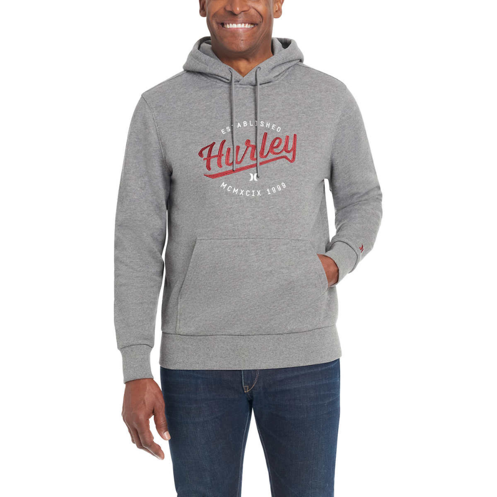 Men s Hurley Fleece Hoodie CHAP Aubaines