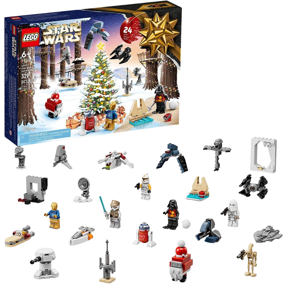 LEGO - Advent Calendar 2022 with construction toys for children Star Wars 75340 