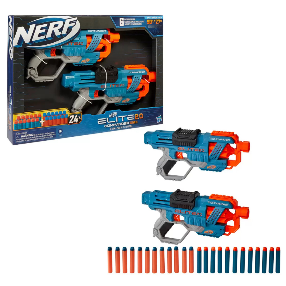 NERF - Elite Commander 2.0 Rifle Set