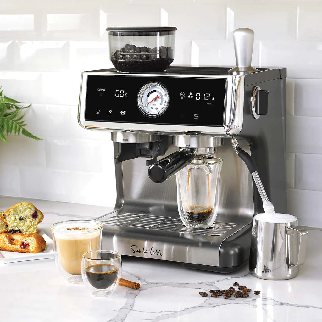 Sur La Table - Espresso Coffee Maker with Dual Boiler Heater