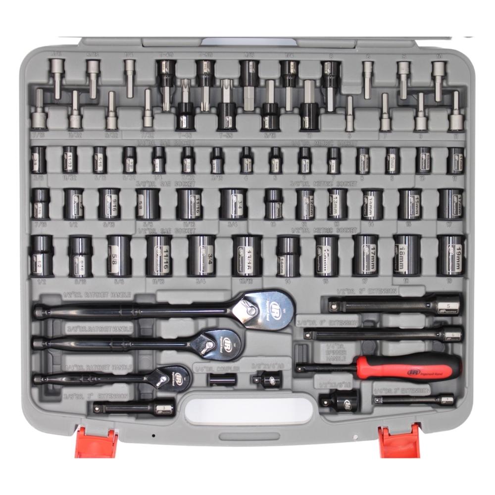 Ingersoll Rand Mechanical Work Tool Kit, 166 pc 