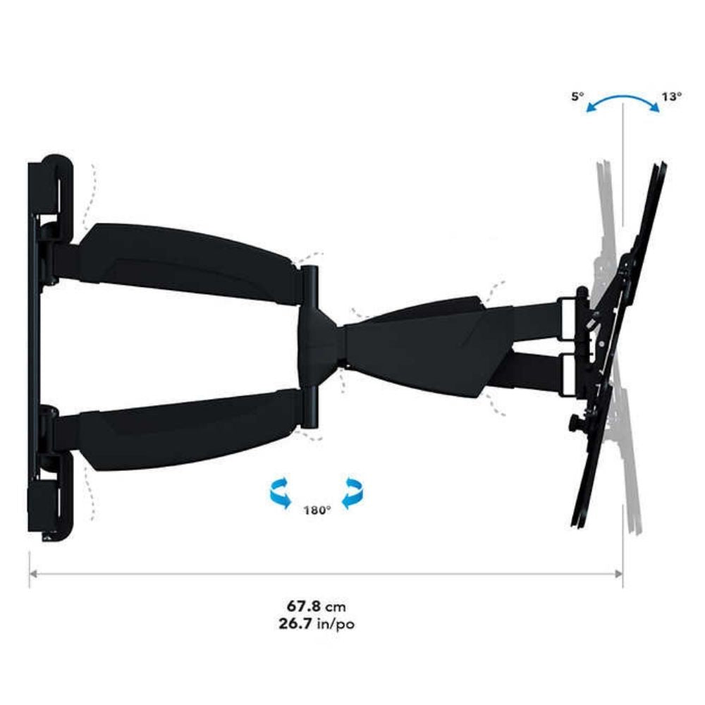 AVF Multi-Position TV Wall Mount for 32" to 100" TVs