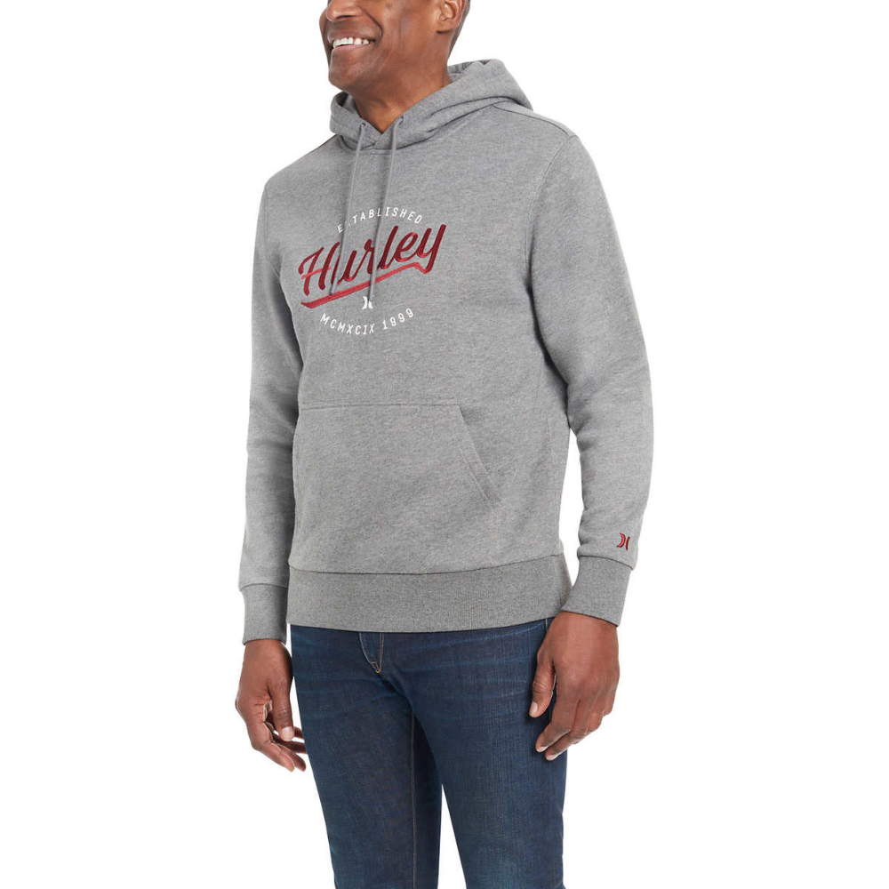 Men s Hurley Fleece Hoodie CHAP Aubaines