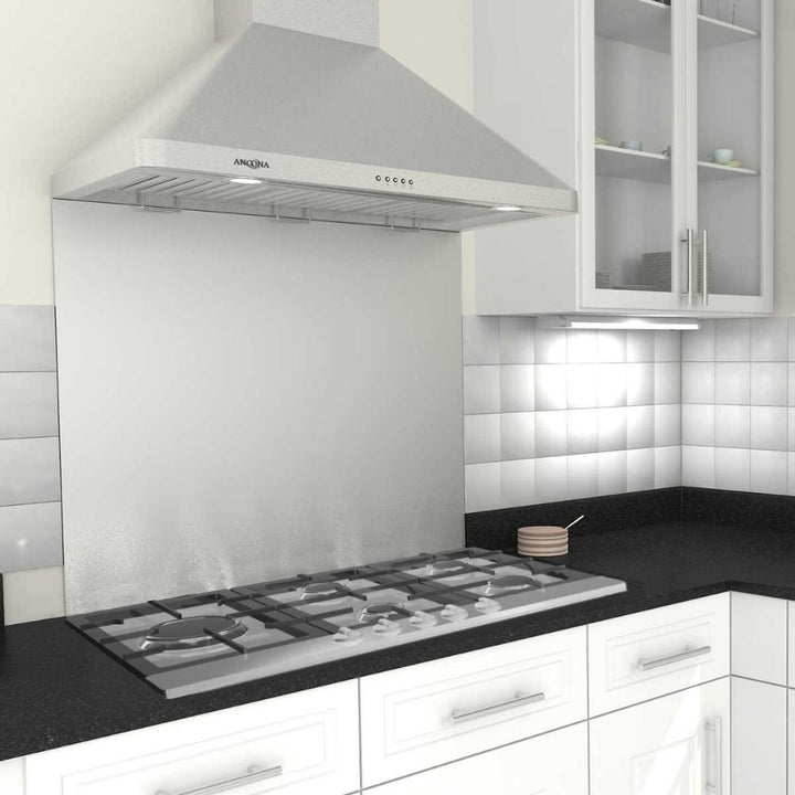Ancona - Stainless steel backsplash