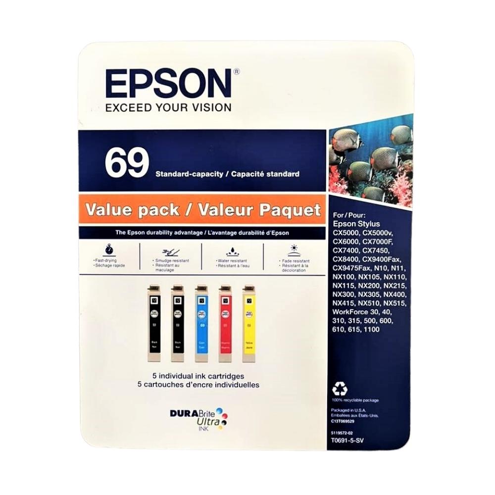 Epson - Ensemble combiné d'encre Epson T0691-5-SV