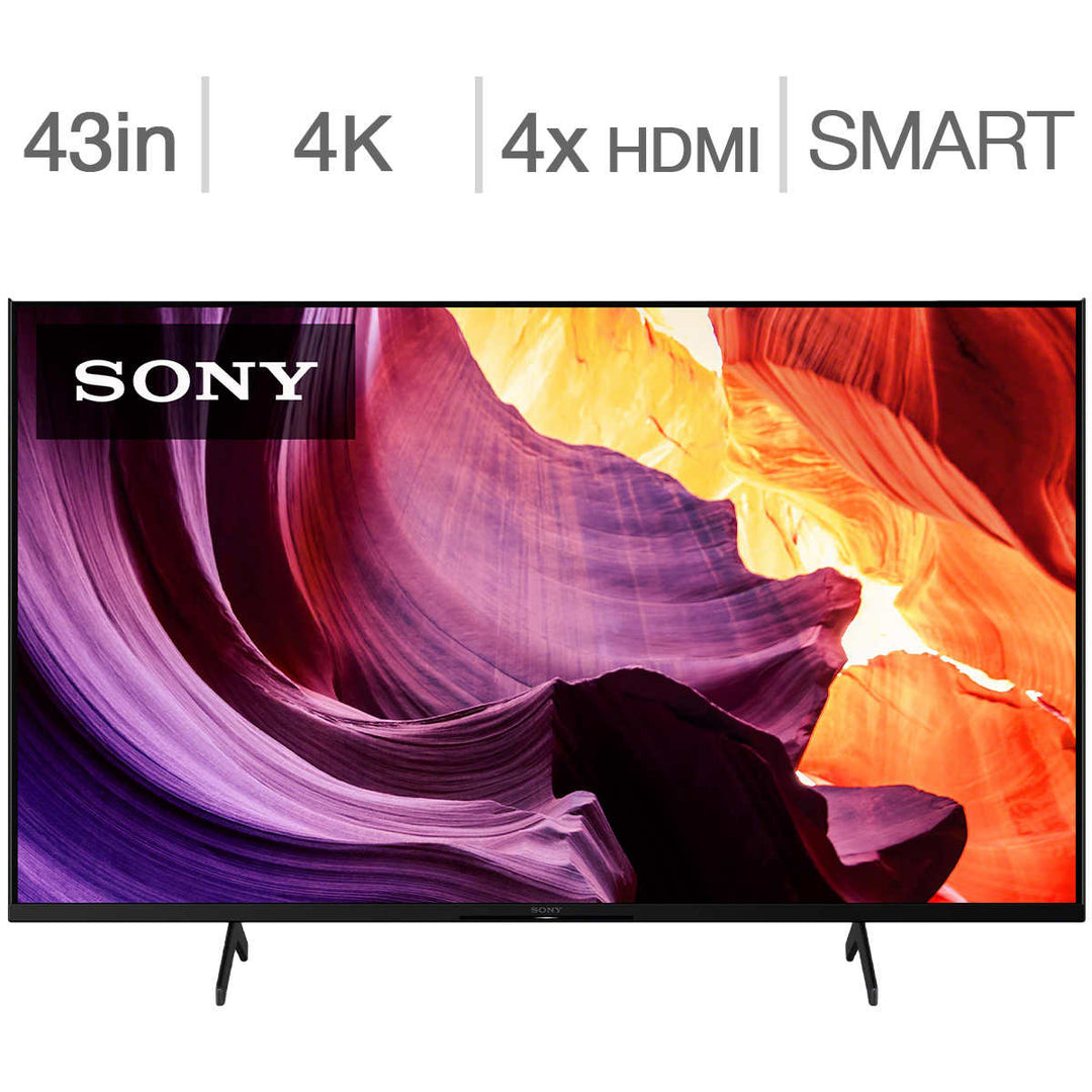 Sony - 4K UHD LED LCD TV - 43" Class - X80K Series 