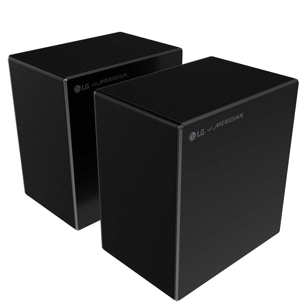 LG - Barre de son SP11RA à 7.1.4 canaux avec Dolby Atmos, Meridian et haut-parleurs ambiophoniques
