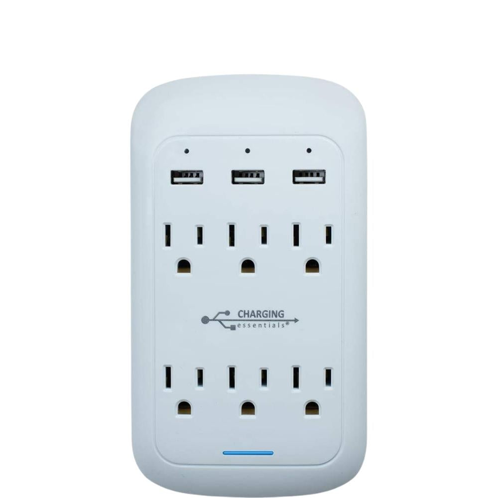 Charging Essentials - Prises de charge murales USB/AC , paquet de 2