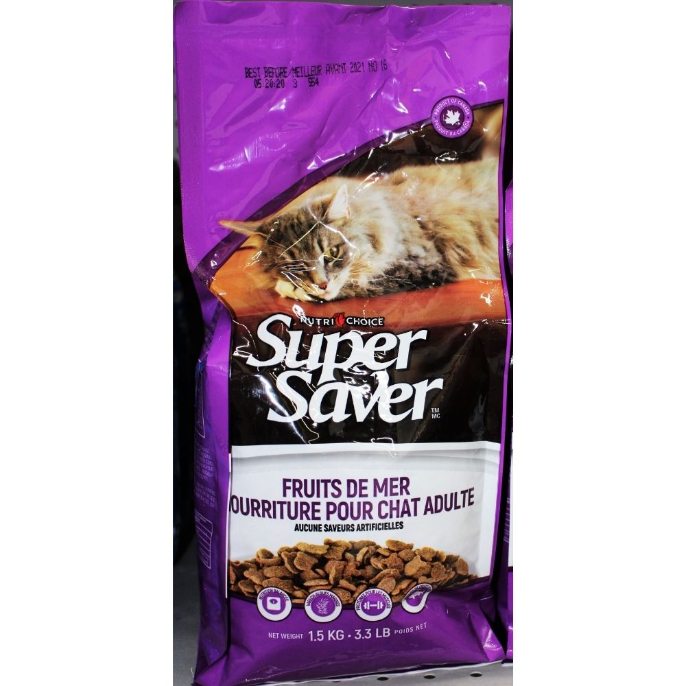 Super Saver- Nourriture pour chat adulte