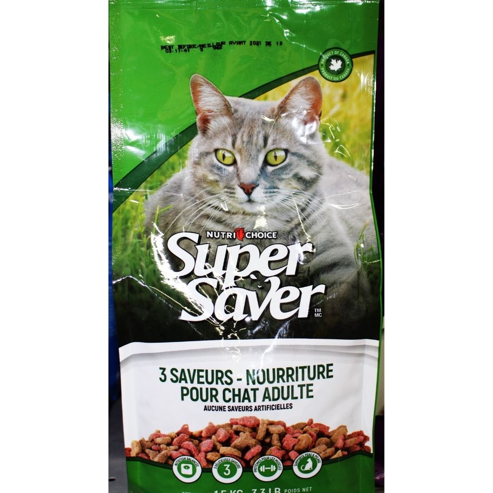 Super Saver- Nourriture pour chat adulte