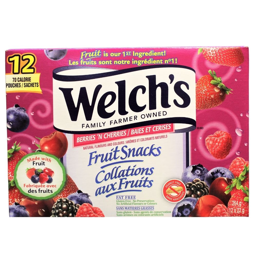 Welch's - Collation (baie & cerise)