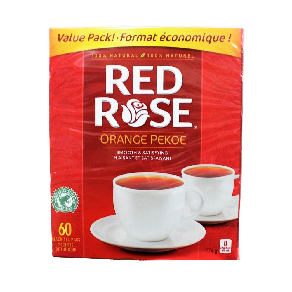 Red Rose - 60 sachets de thé Orange Pekoe