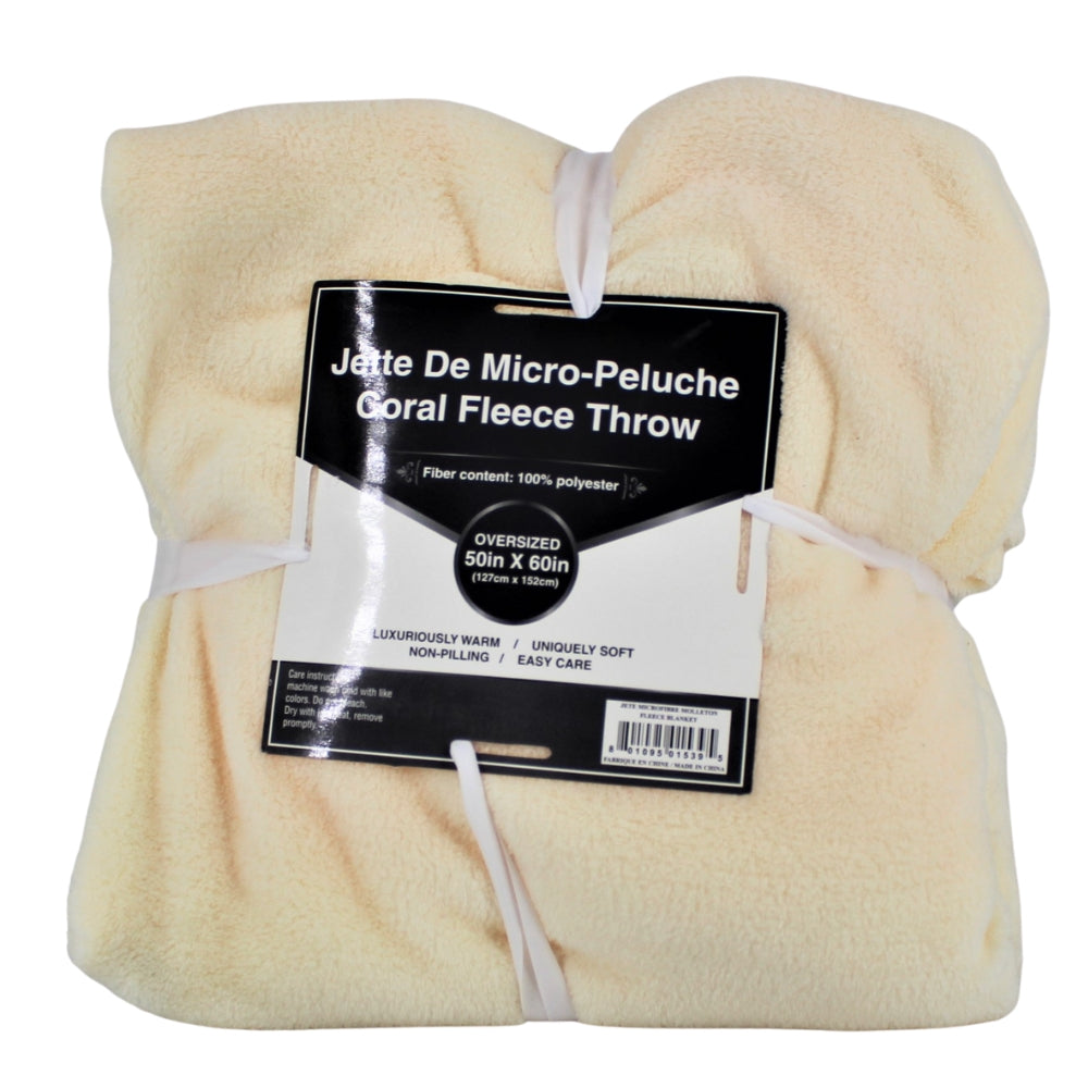 Jeté en micro-peluche