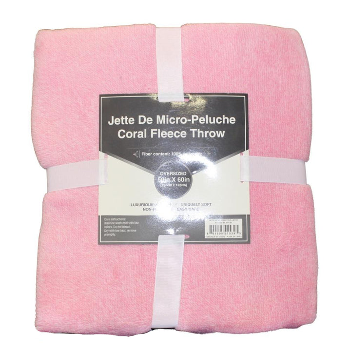 Jeté en micro-peluche
