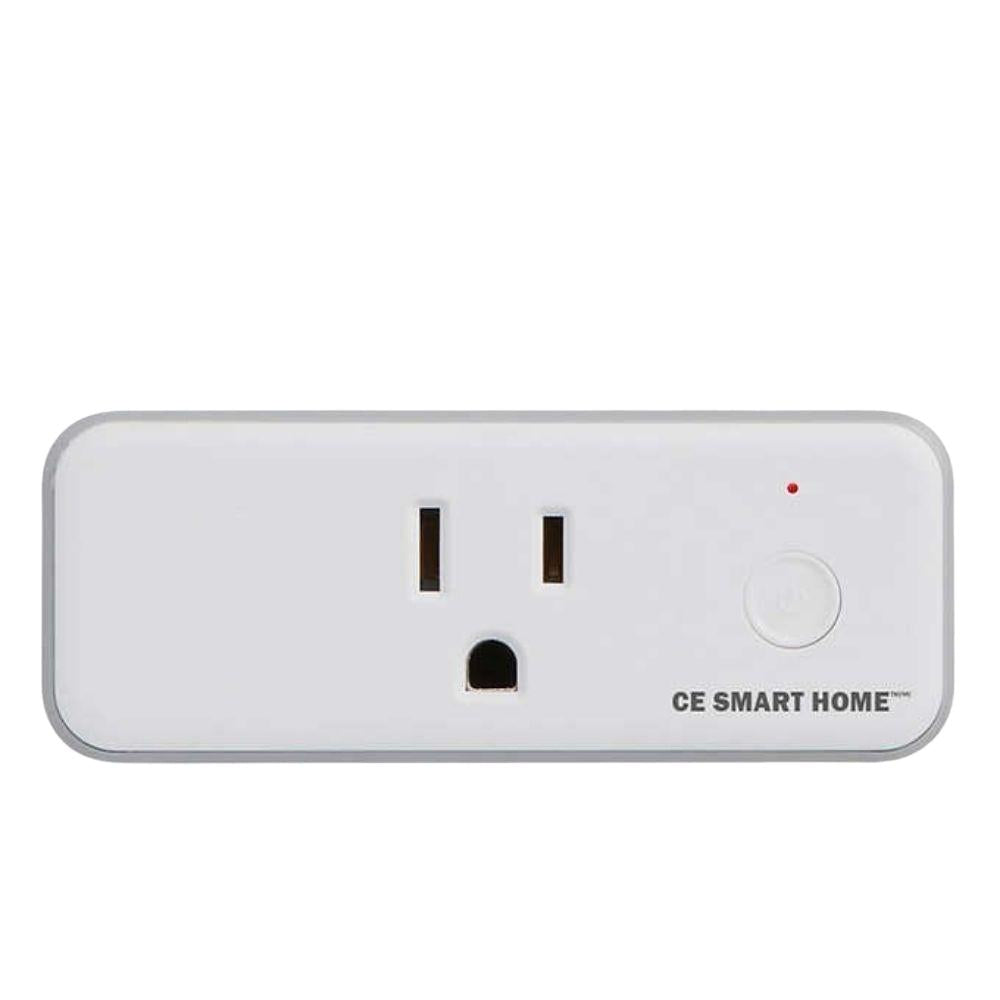 CE Smart Home - Ensemble de 2 prises intelligentes à technologie Wi-Fi