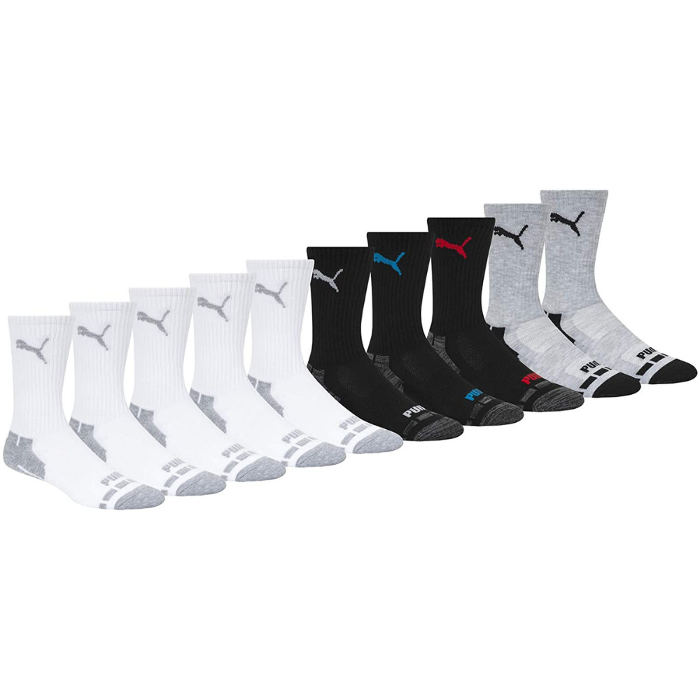 PUMA - Pack of 10 pairs of socks for children 