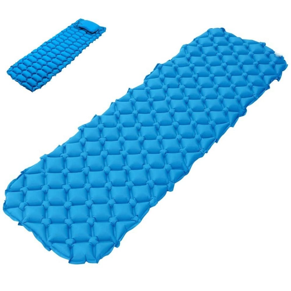 Light Speed Self-Inflating Sleeping Pad with Pillow
