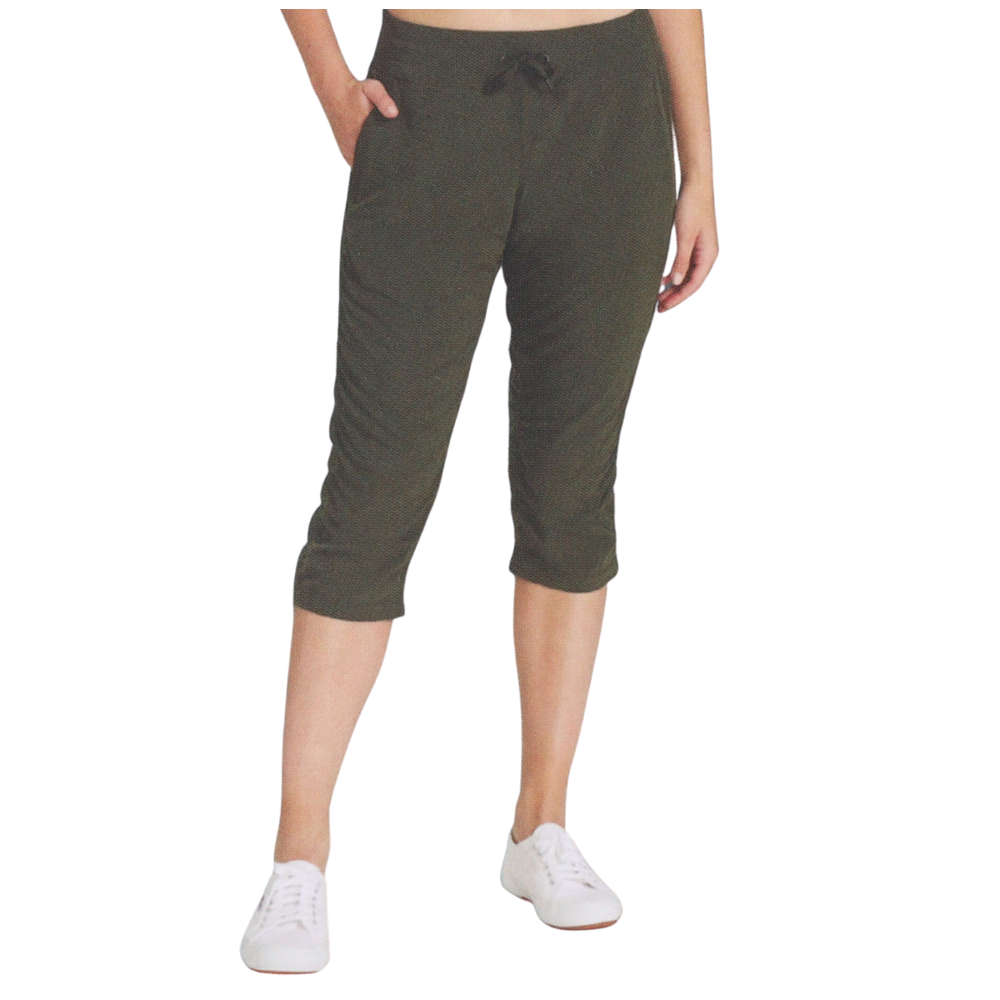 Kirkland Signature Women s Woven Capris CHAP Aubaines