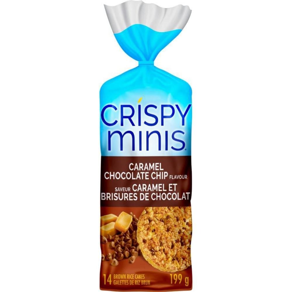 Quaker - Crispy Minis - Galettes de riz Caramel et brisures de chocolat